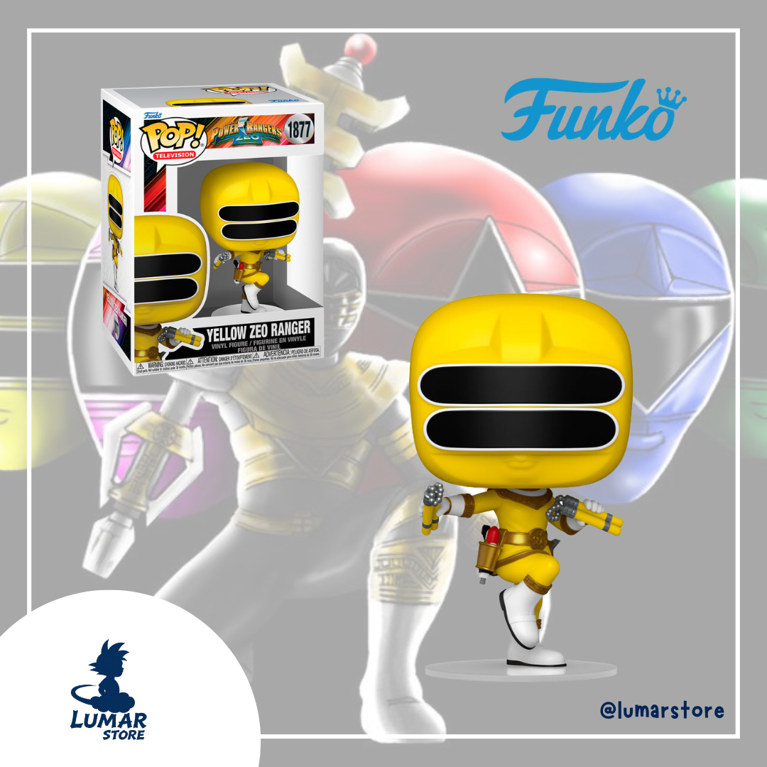 Funko POP! Television 1877 - Yellow Zeo Ranger | Power Rangers Zeo