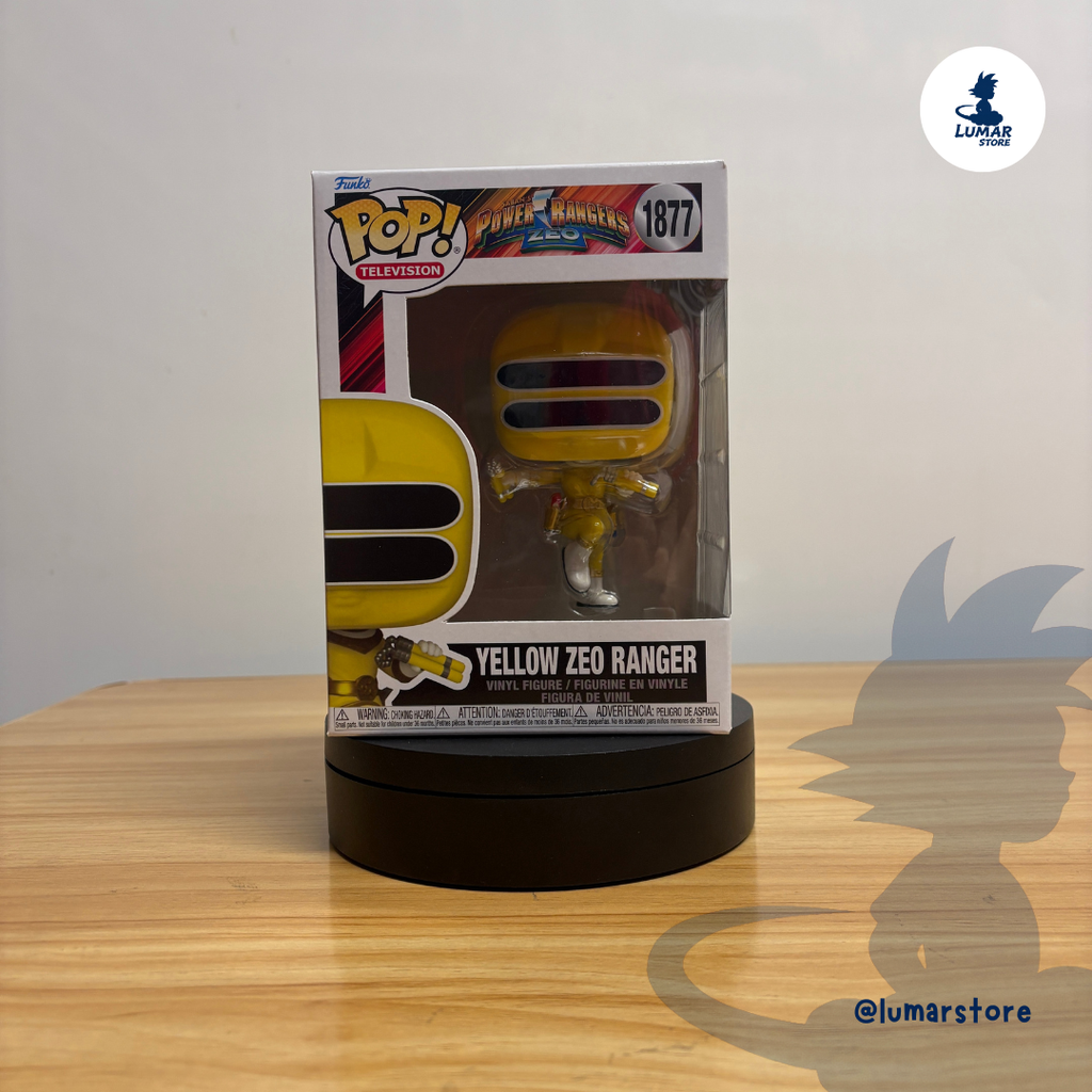 Funko POP! Television 1877 - Yellow Zeo Ranger | Power Rangers Zeo