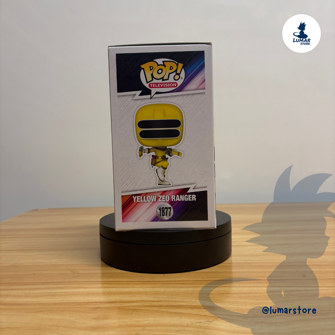 Funko POP! Television 1877 - Yellow Zeo Ranger | Power Rangers Zeo