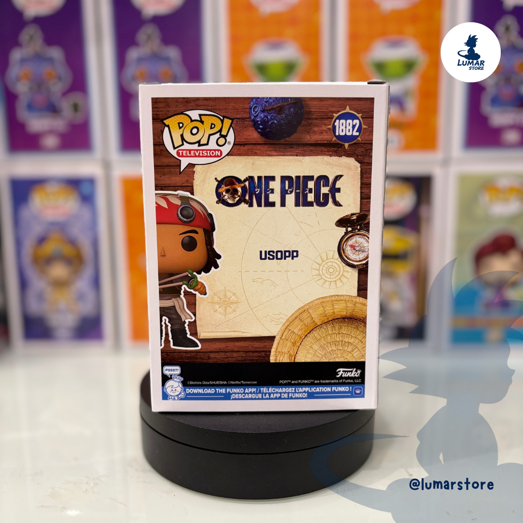 Funko POP! Television 1882 - Usopp | One Piece Live Action