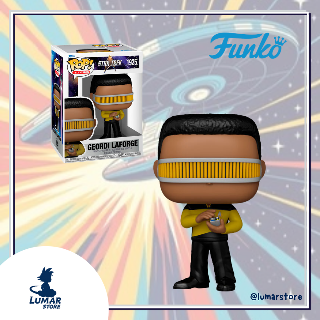 Funko POP! Television #1925: Geordi La Forge (Star Trek: TNG)