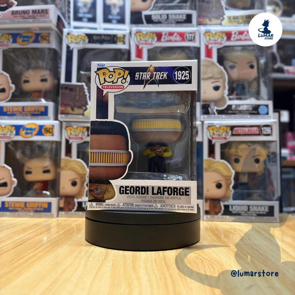 Funko POP! Television #1925: Geordi La Forge (Star Trek: TNG)