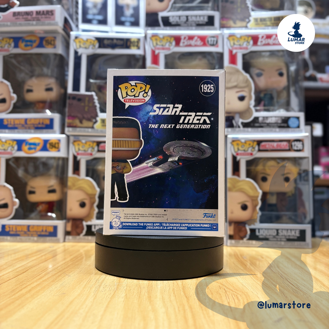 Funko POP! Television #1925: Geordi La Forge (Star Trek: TNG)