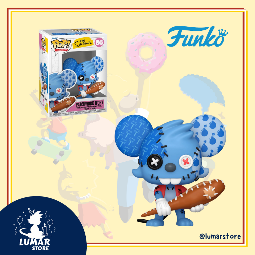 Funko POP! Television #1945 The Simpsons – Patchwork Itchy 9cm