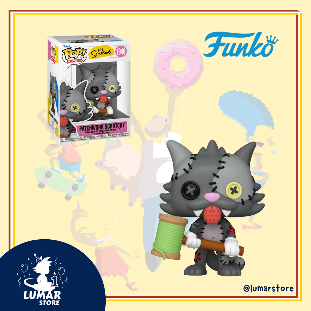 Funko POP! Television #1946 The Simpsons – Patchwork Scratchy 9cm