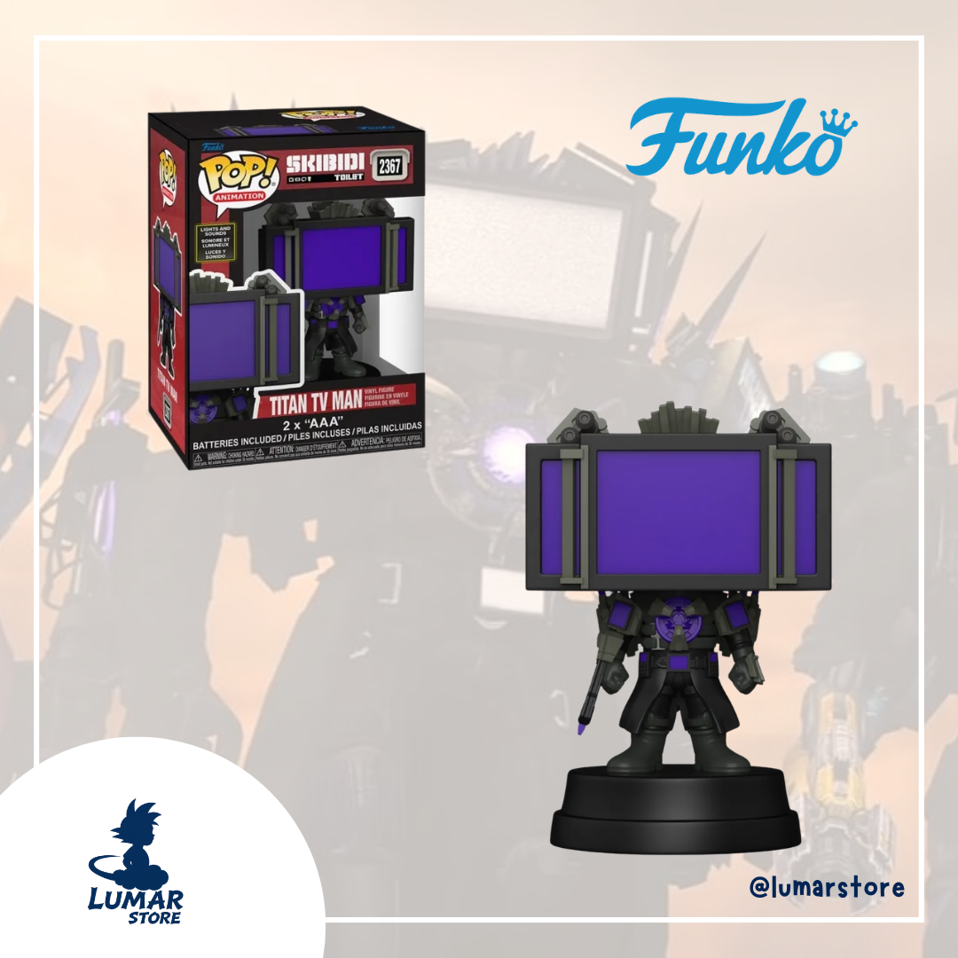 Funko POP! Television 2367 - Titan TV Man with SFX | Skibidi Toilet