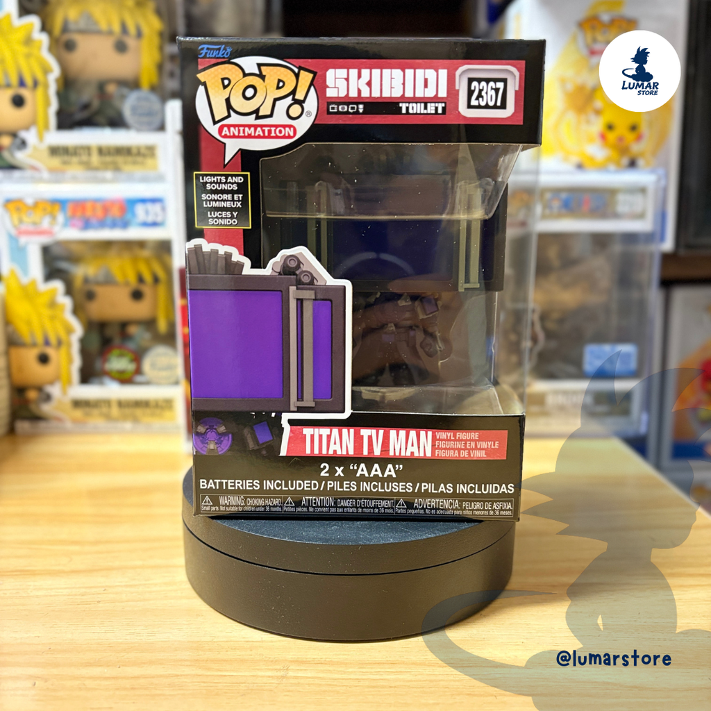 Funko POP! Television 2367 - Titan TV Man with SFX | Skibidi Toilet