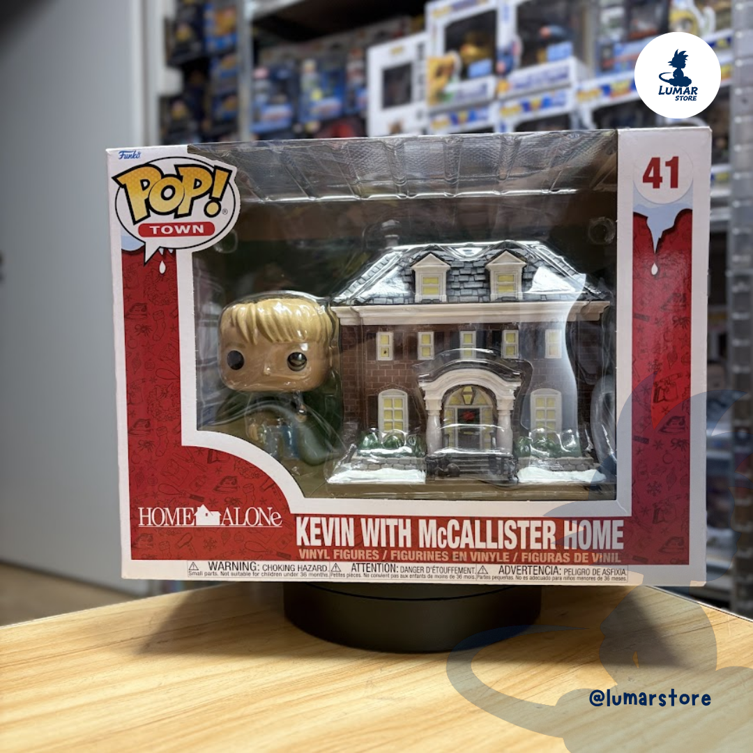 Funko POP! Town #41: Kevin con McCallister Home (Solo en Casa)