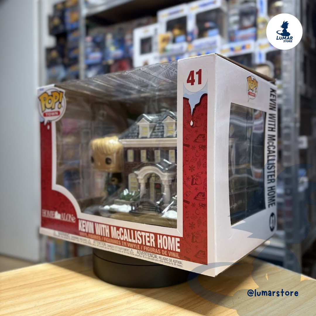 Funko POP! Town #41: Kevin con McCallister Home (Solo en Casa)