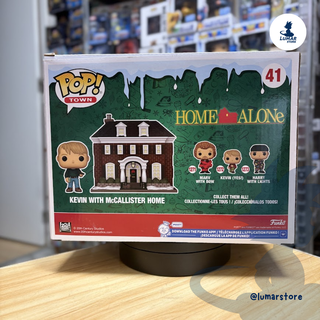 Funko POP! Town #41: Kevin con McCallister Home (Solo en Casa)