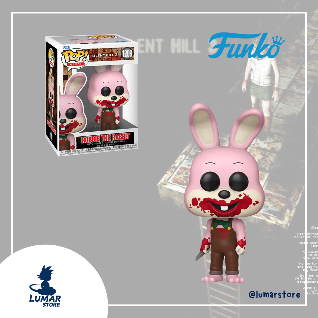 Funko POP! Video Games 1209 - Robbie the Rabbit | Silent Hill 3