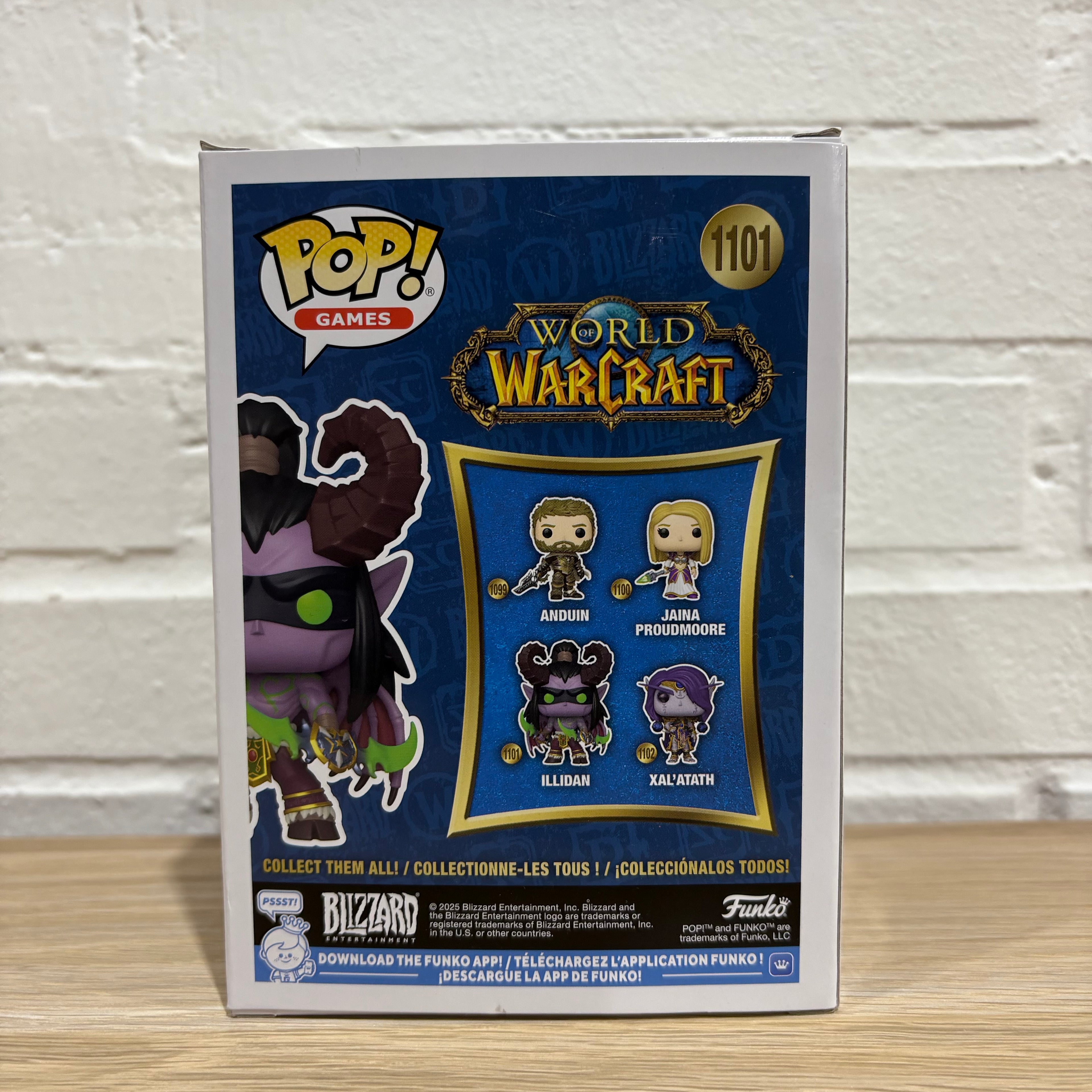 Funko Pop 1101 Illidan World Warcraft