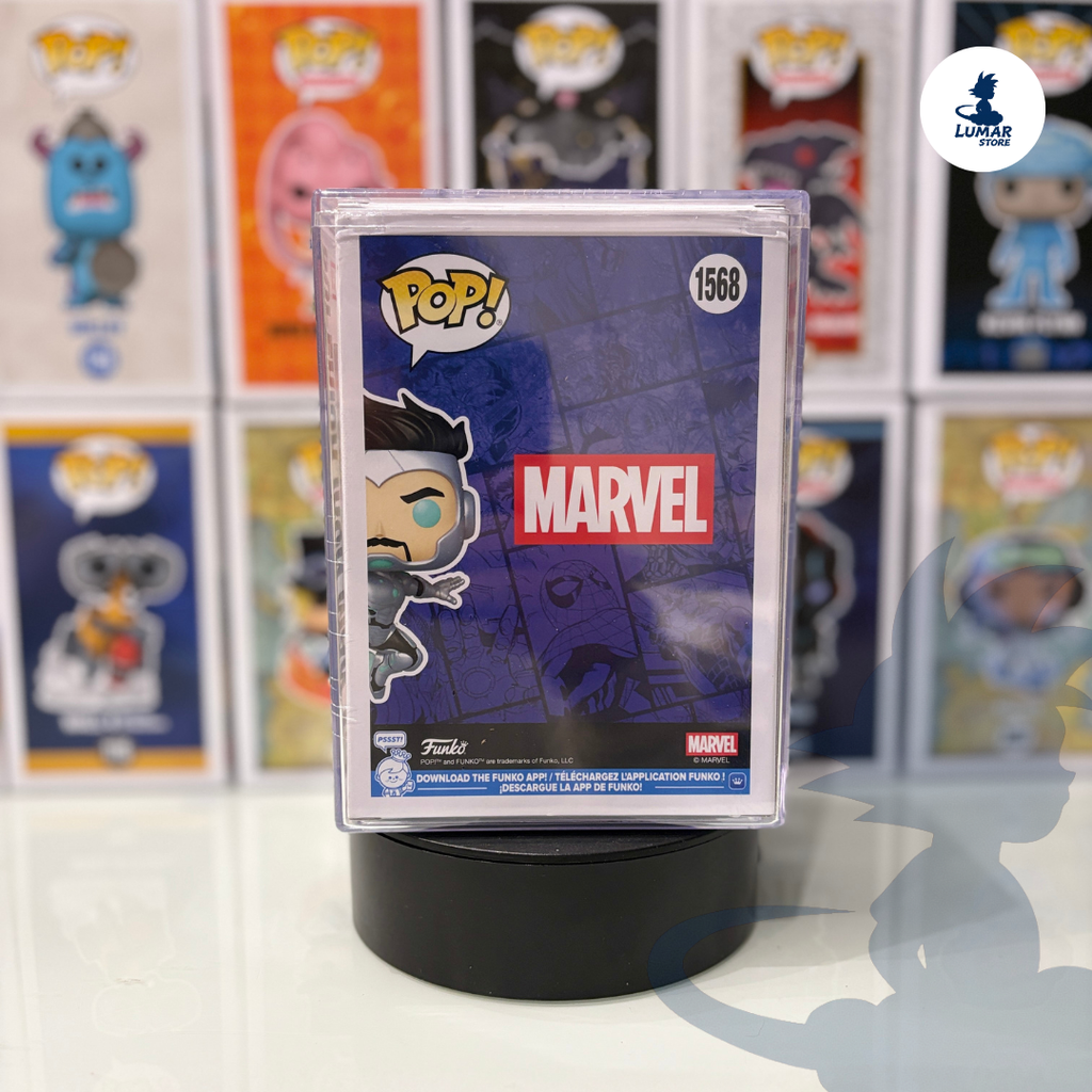 Funko Pop 1568 Superior Iron Man Edición Limitada 5000 piezas caja original