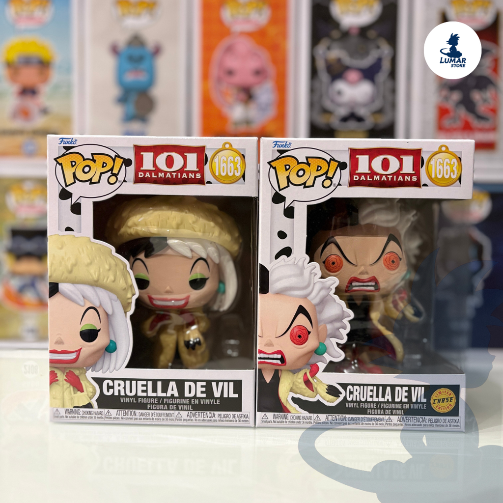 Funko Pop! Disney Cruella de Vil 1663 (101 Dálmatas)