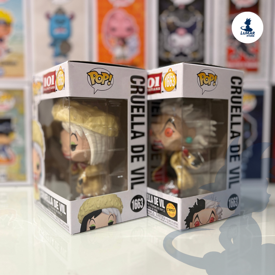 Funko Pop! Disney Cruella de Vil 1663 (101 Dálmatas)