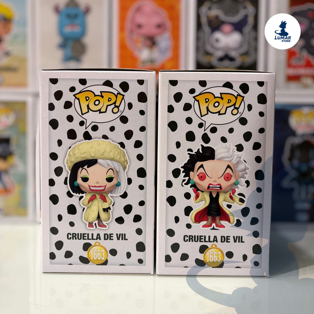 Funko Pop! Disney Cruella de Vil 1663 (101 Dálmatas)