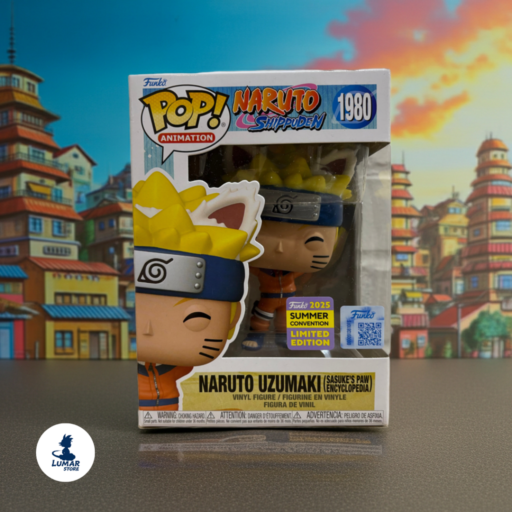 Funko Pop! 1980 Naruto Uzumaki (Sasuke's Paw Encyclopedia)