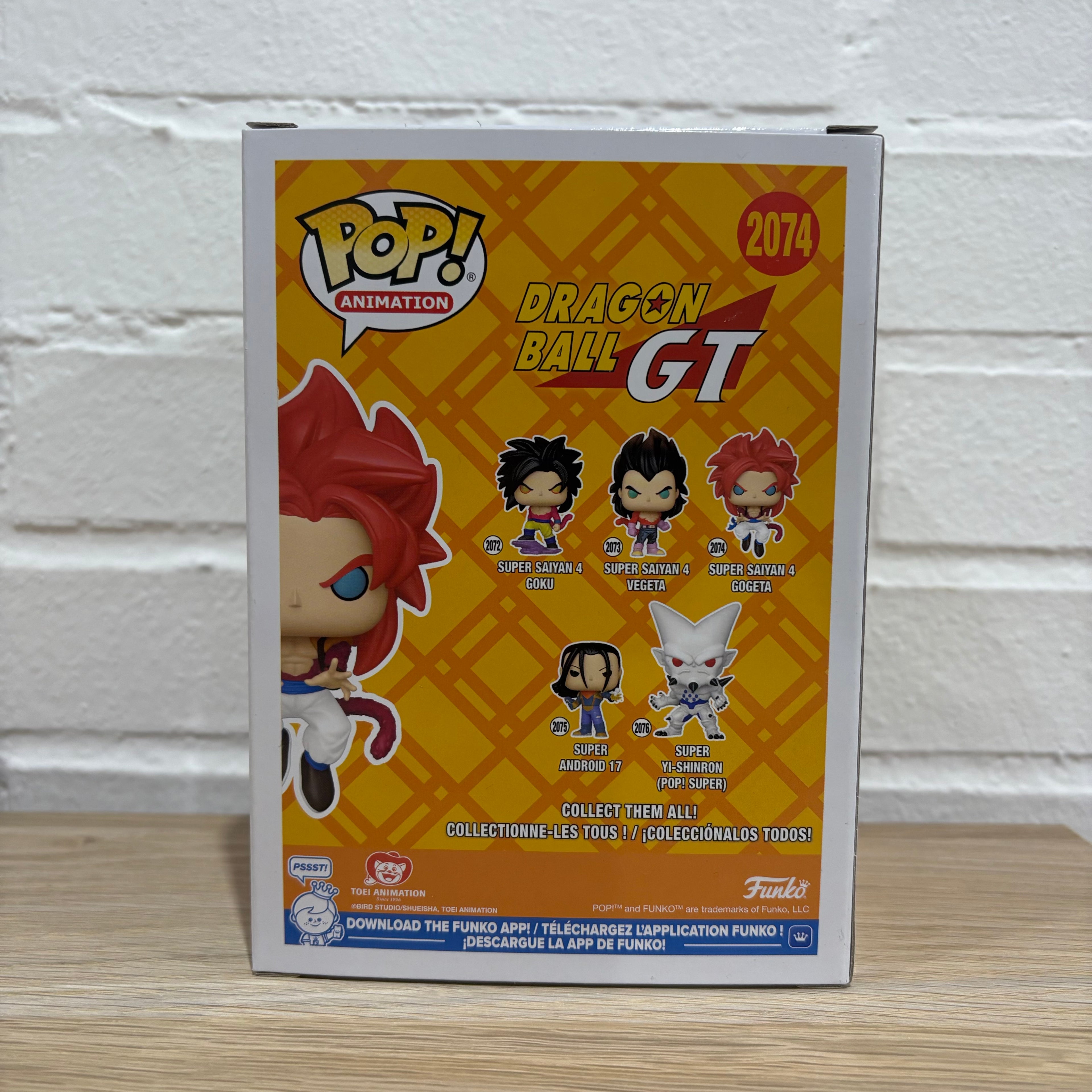 Funko Pop! 2074 Super Saiyan 4 Gogeta
