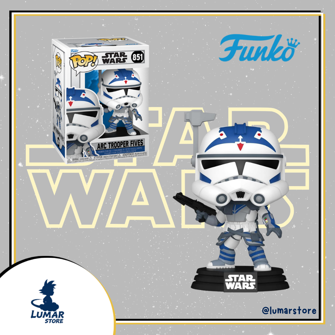 Funko Pop! Star Wars #851 ARC Trooper Fives (The Clone Wars / Bobble-Head)