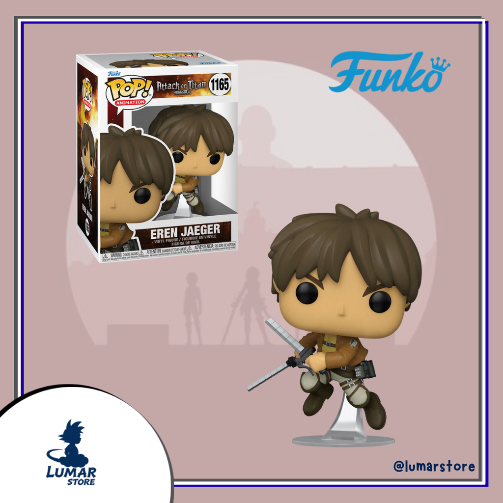 Funko Pop! Animation: Attack on Titan #1165 Eren Jaeger (Action Pose)
