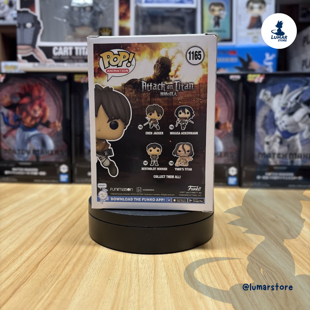 Funko Pop! Animation: Attack on Titan #1165 Eren Jaeger (Action Pose)