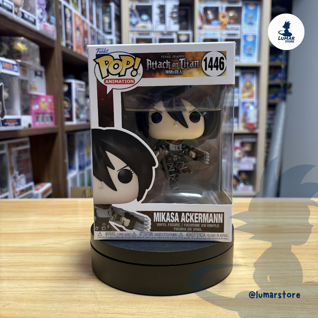 Funko Pop! Animation: Attack on Titan #1446 Mikasa Ackermann (Final Season / Thunder Spears)