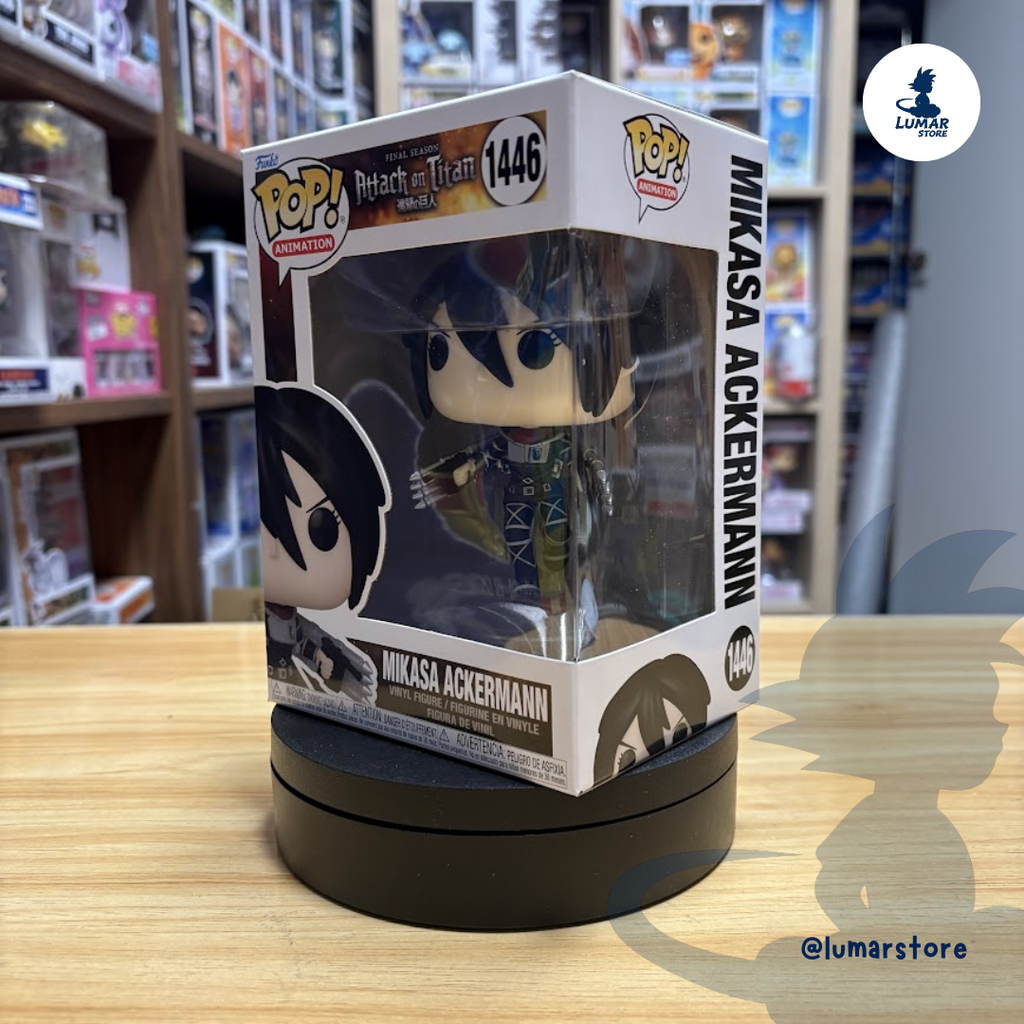 Funko Pop! Animation: Attack on Titan #1446 Mikasa Ackermann (Final Season / Thunder Spears)