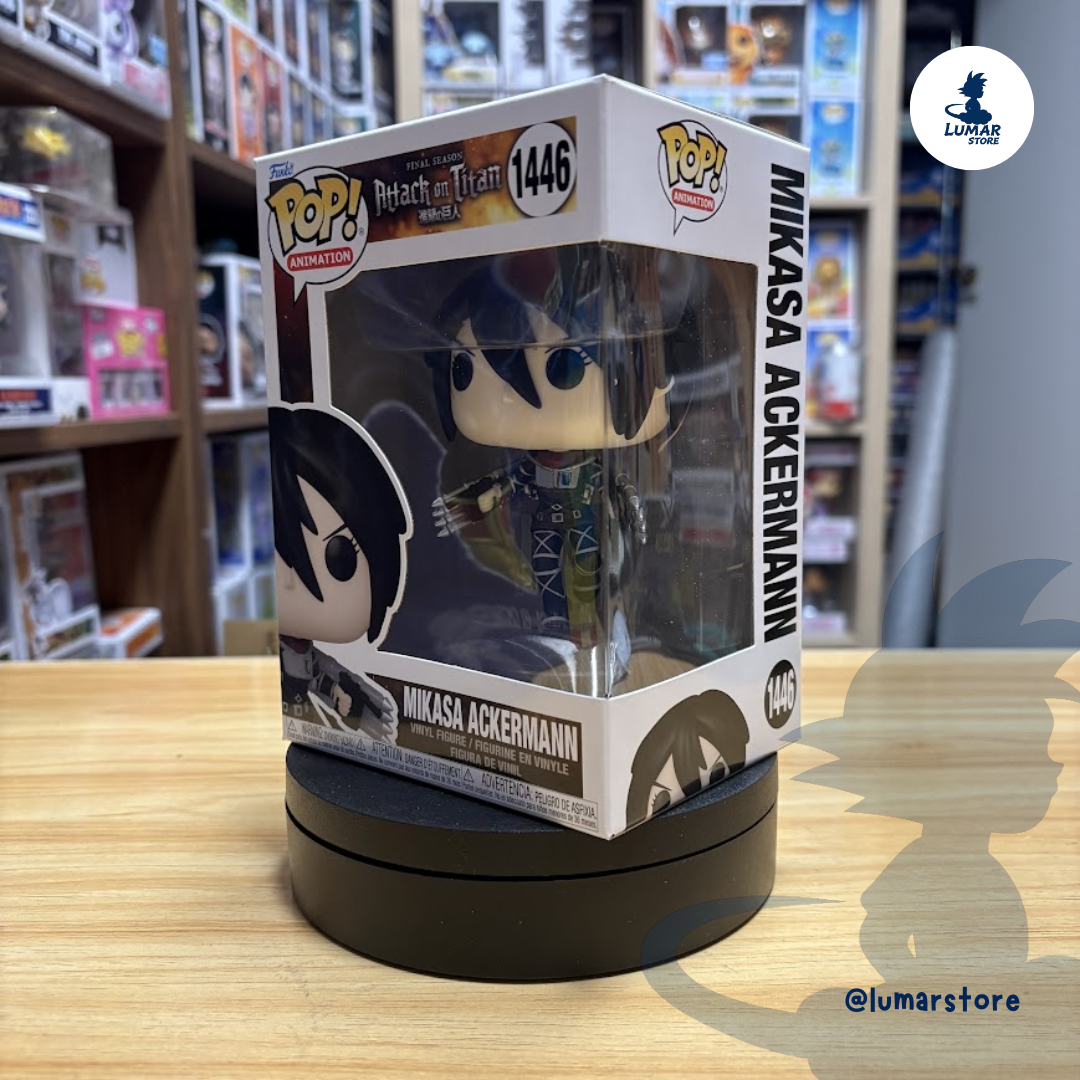 Funko Pop! Animation: Attack on Titan #1446 Mikasa Ackermann (Final Season / Thunder Spears)