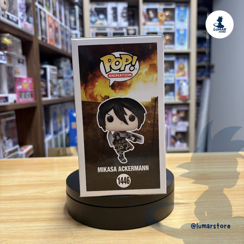 Funko Pop! Animation: Attack on Titan #1446 Mikasa Ackermann (Final Season / Thunder Spears)