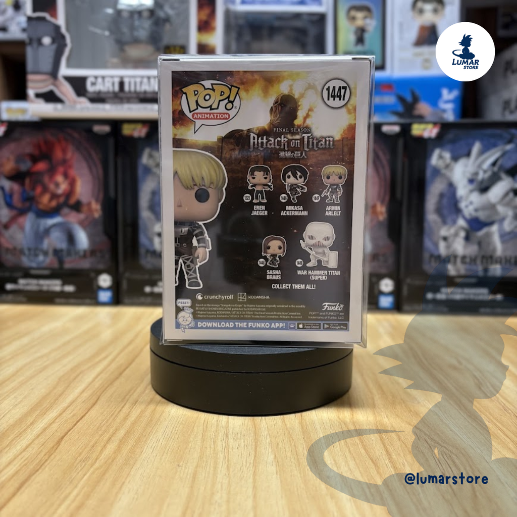 Funko Pop! Animation: Attack on Titan #1447 Armin Arlelt Titan Marks (Limited Edition CHASE)