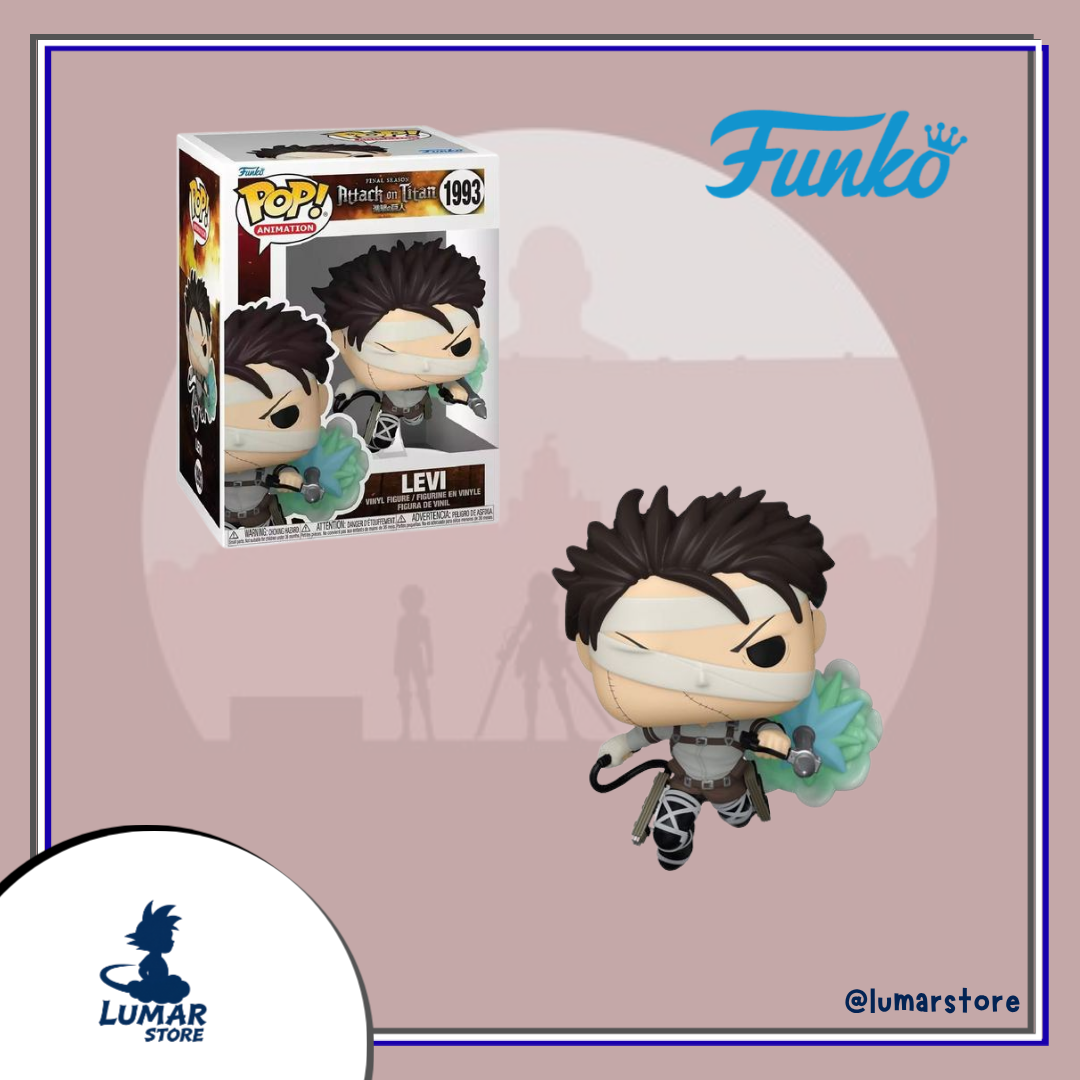 Funko Pop! Animation: Attack on Titan #1993 Levi Ackermann (Battle Bandages / Final Season)