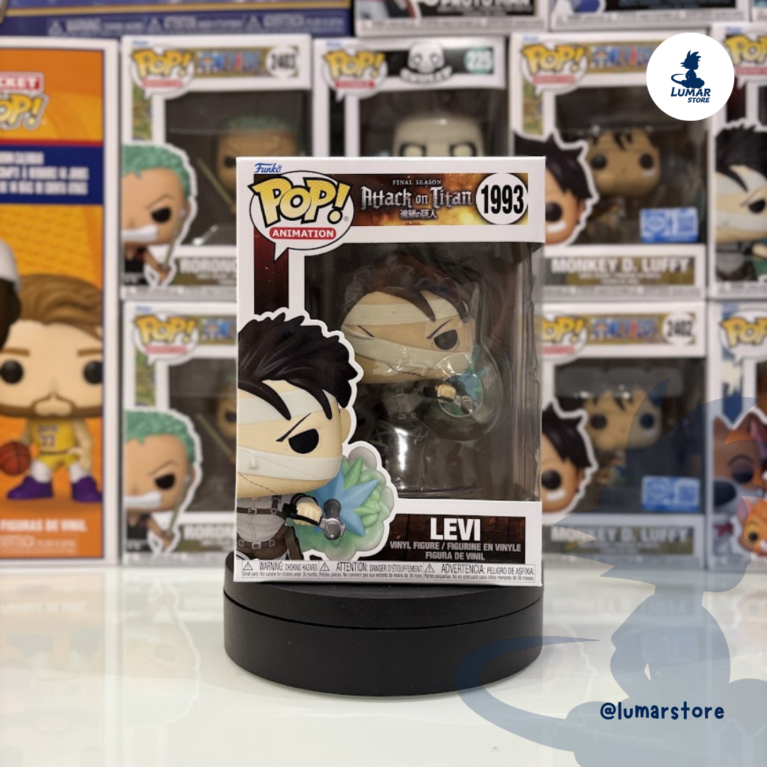 Funko Pop! Animation: Attack on Titan #1993 Levi Ackermann (Battle Bandages / Final Season)