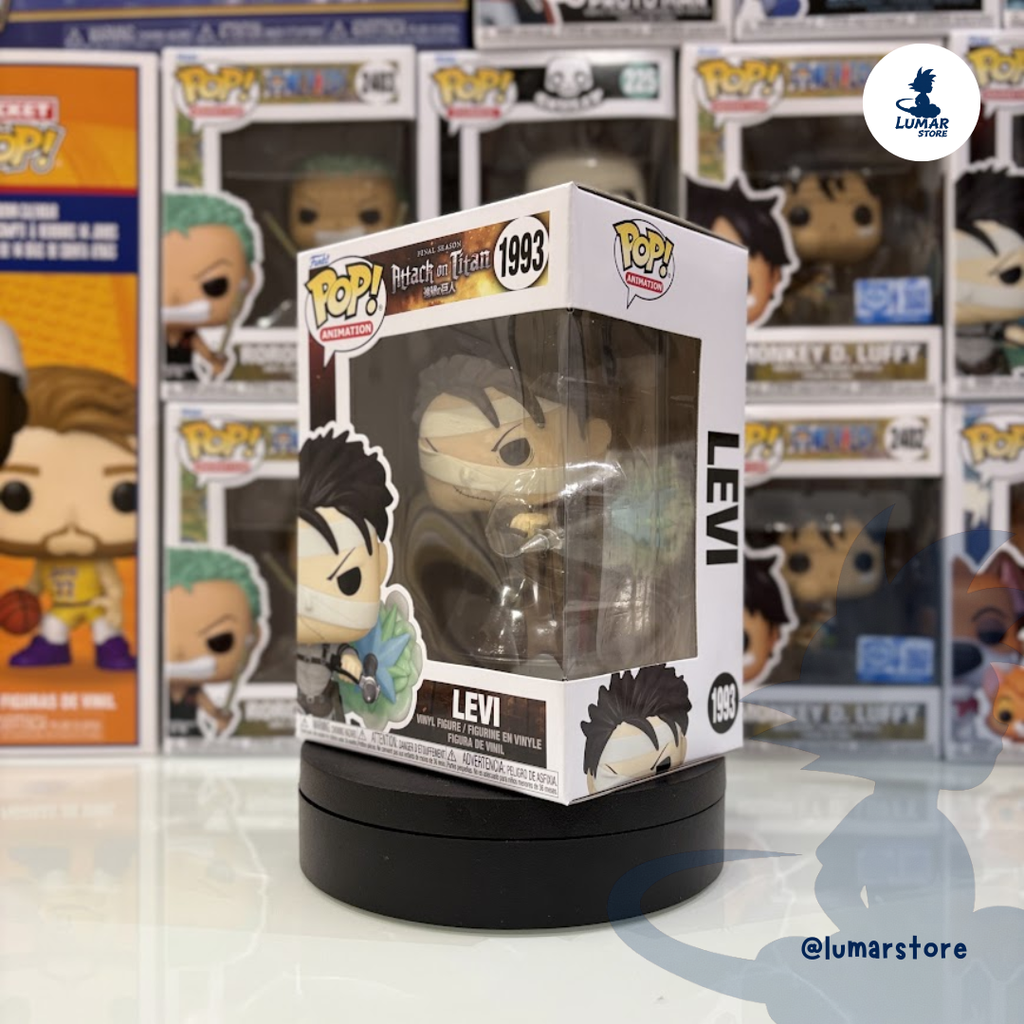 Funko Pop! Animation: Attack on Titan #1993 Levi Ackermann (Battle Bandages / Final Season)