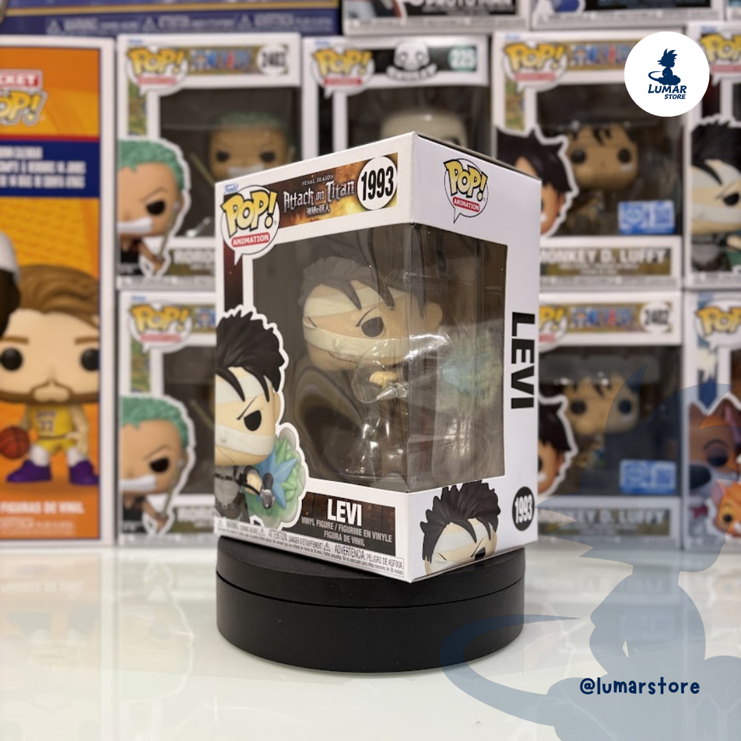 Funko Pop! Animation: Attack on Titan #1993 Levi Ackermann (Battle Bandages / Final Season)
