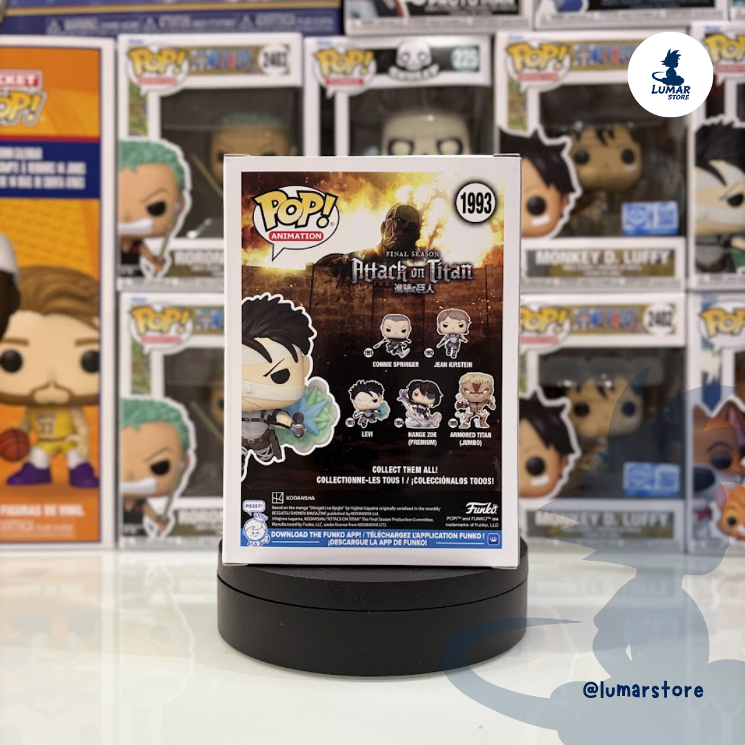 Funko Pop! Animation: Attack on Titan #1993 Levi Ackermann (Battle Bandages / Final Season)