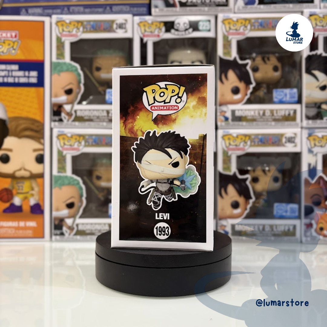 Funko Pop! Animation: Attack on Titan #1993 Levi Ackermann (Battle Bandages / Final Season)