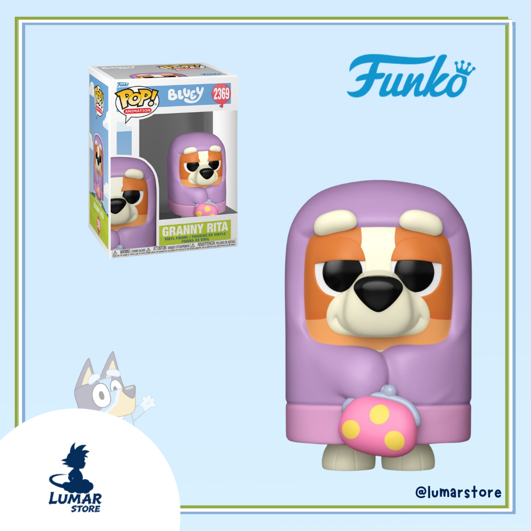 Funko Pop! Animation: Bluey #2369 Granny Rita (Bingo)