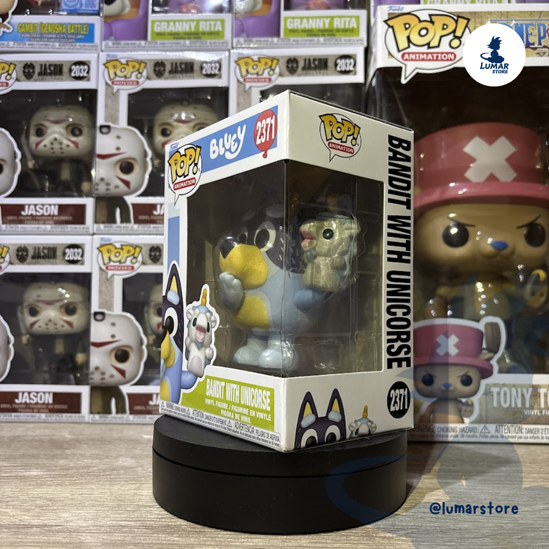 Funko Pop! Animation: Bluey #2371 Bandit with Unicorse