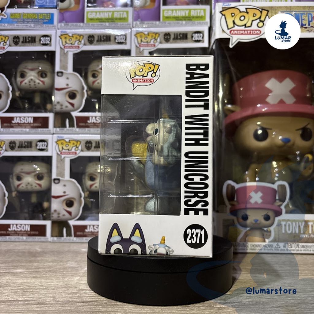 Funko Pop! Animation: Bluey #2371 Bandit with Unicorse