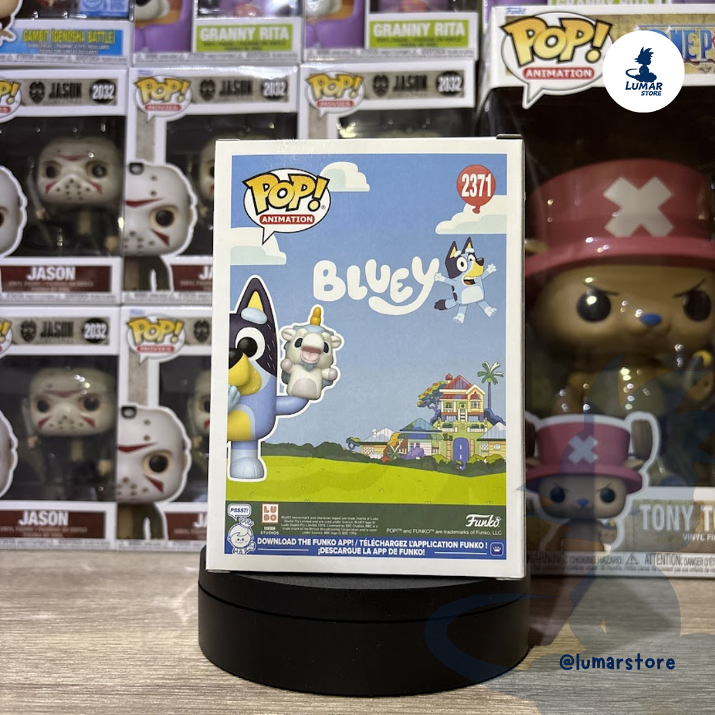 Funko Pop! Animation: Bluey #2371 Bandit with Unicorse