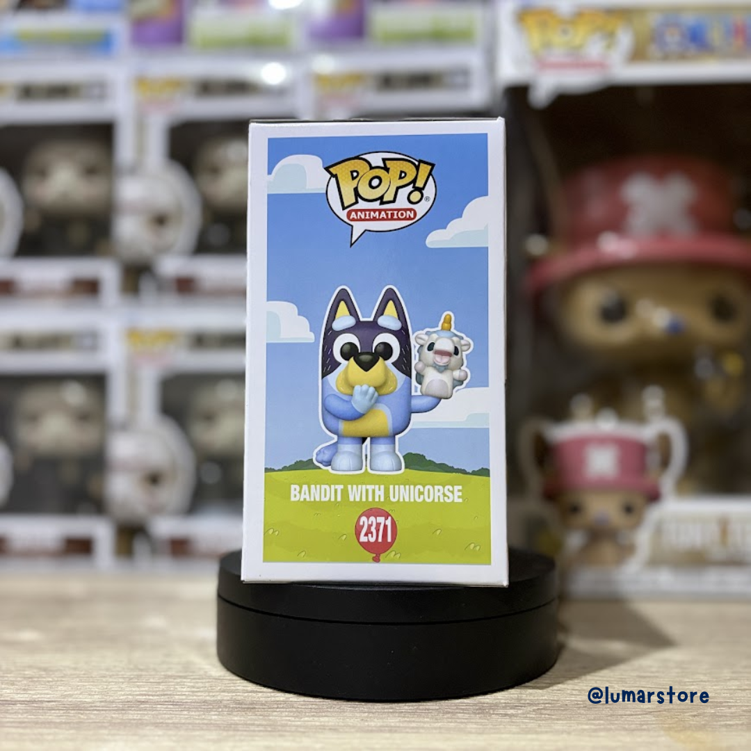 Funko Pop! Animation: Bluey #2371 Bandit with Unicorse