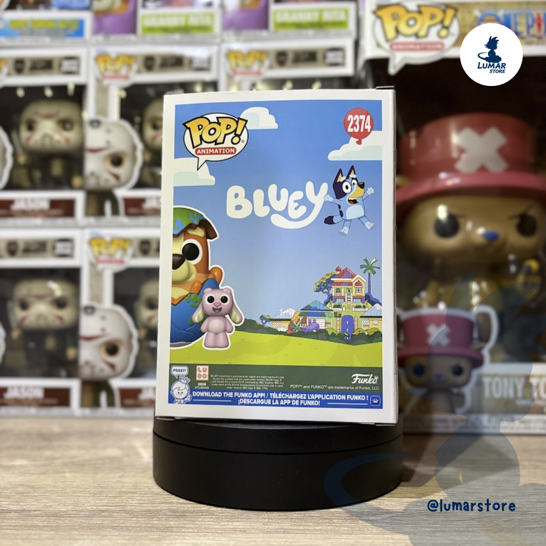 Funko Pop! Animation: Bluey #2374 Sleepytime Bingo with Floppy Bunny