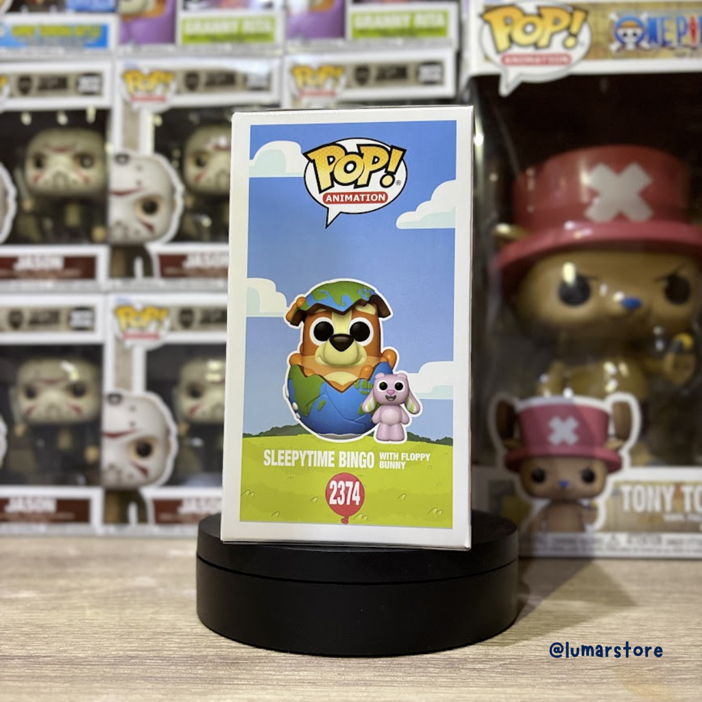 Funko Pop! Animation: Bluey #2374 Sleepytime Bingo with Floppy Bunny