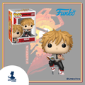 Funko Pop! Animation: Chainsaw Man #2377 Denji on Stool with Manga