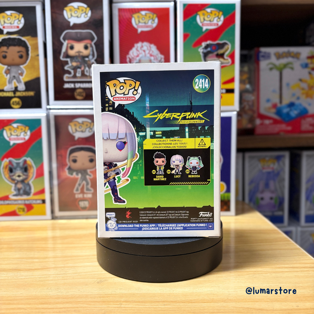 Funko Pop! Animation: Cyberpunk Edgerunners #2414 Lucy