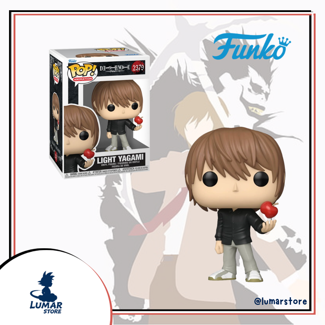 Funko Pop! Animation: Death Note #2379 Light Yagami (with Apple)