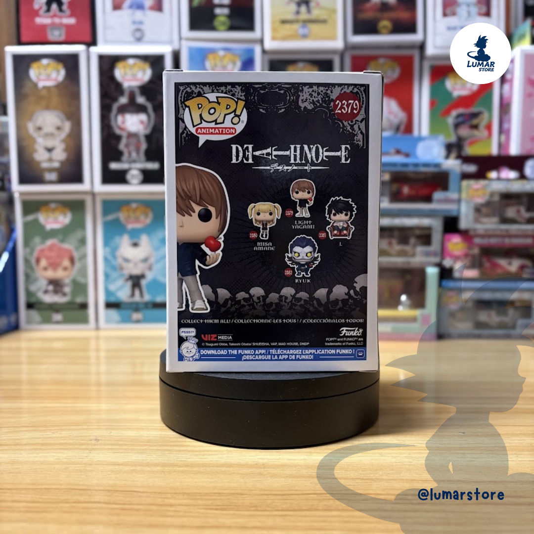 Funko Pop! Animation: Death Note #2379 Light Yagami (with Apple)