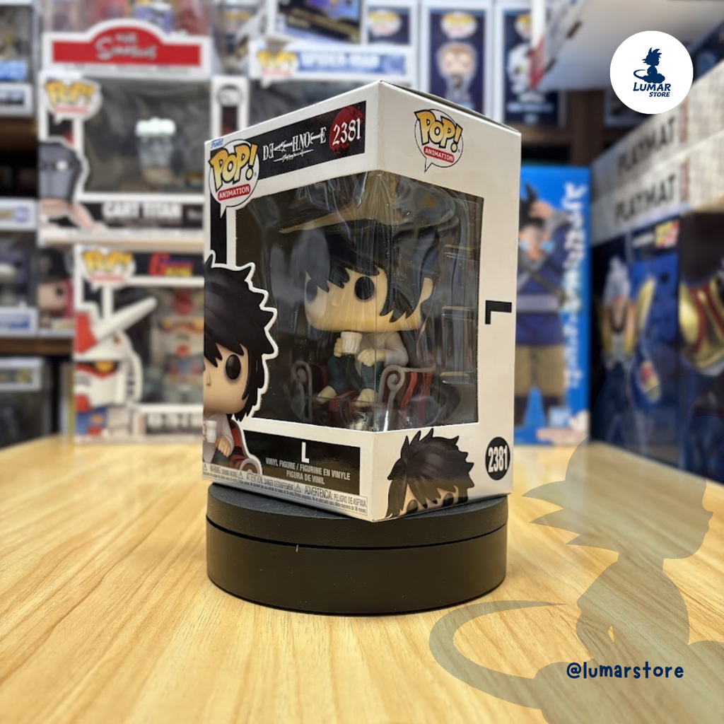Funko Pop! Animation: Death Note #2381 L Sitting in Armchair with Teacup