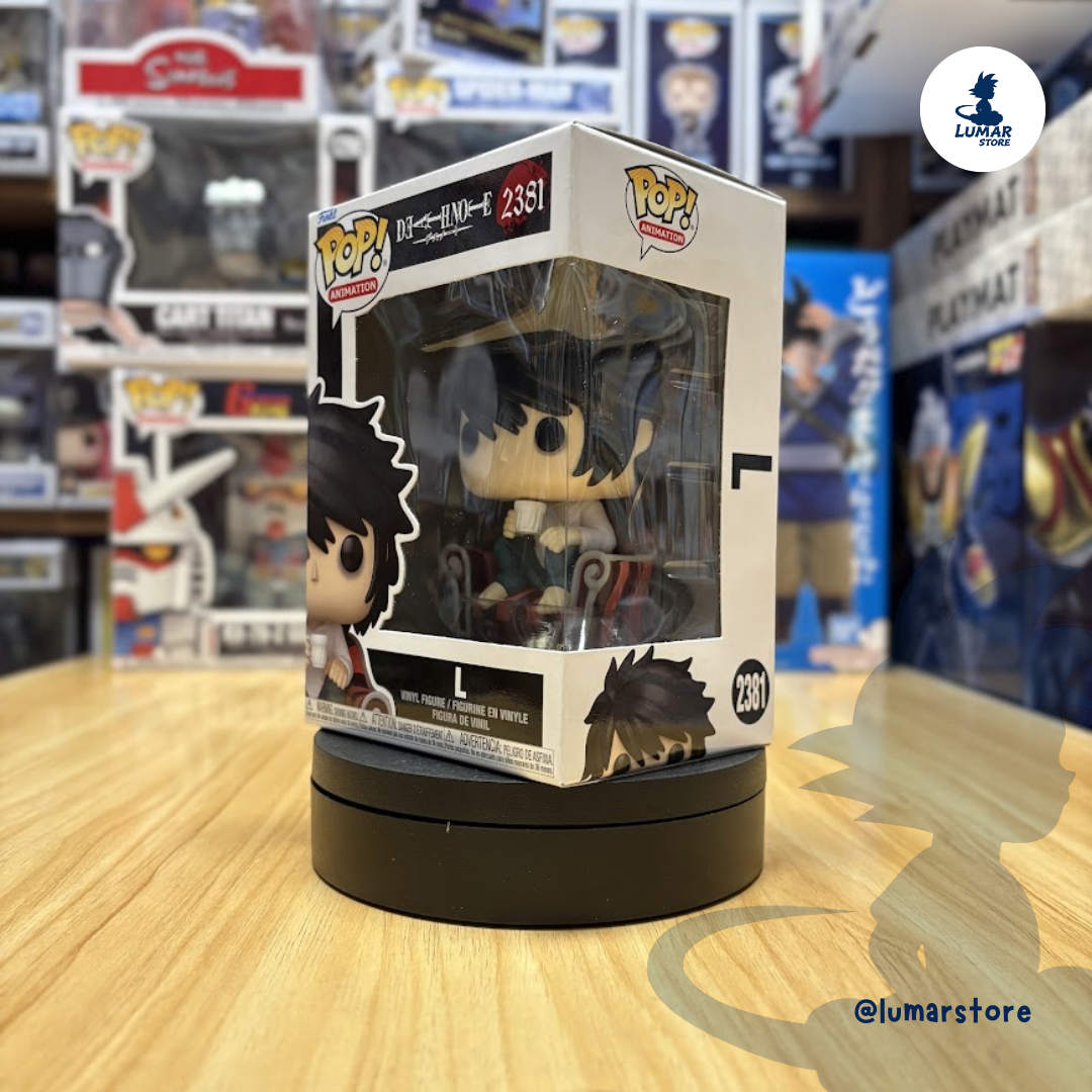 Funko Pop! Animation: Death Note #2381 L Sitting in Armchair with Teacup