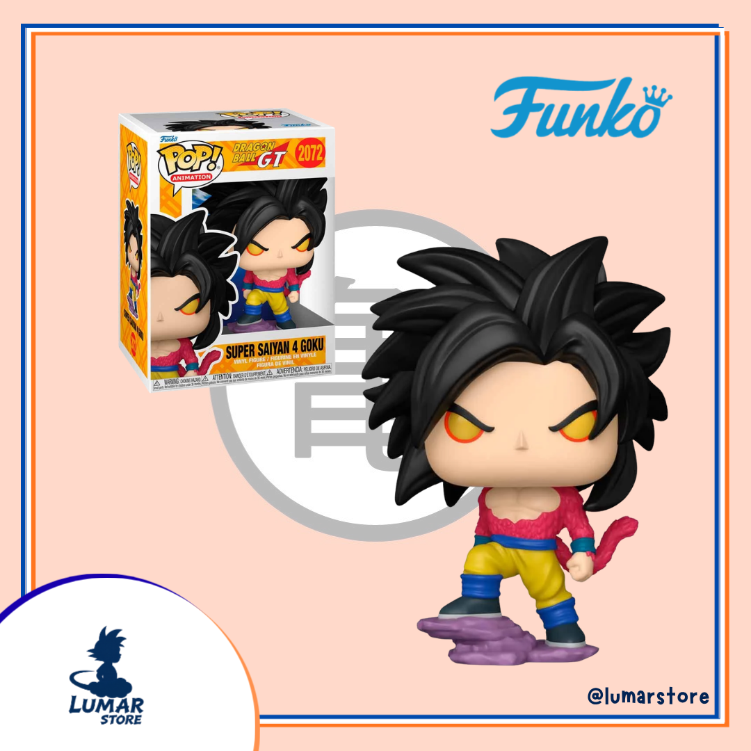 Funko Pop! Animation: Dragon Ball GT #2072 Super Saiyan 4 Goku